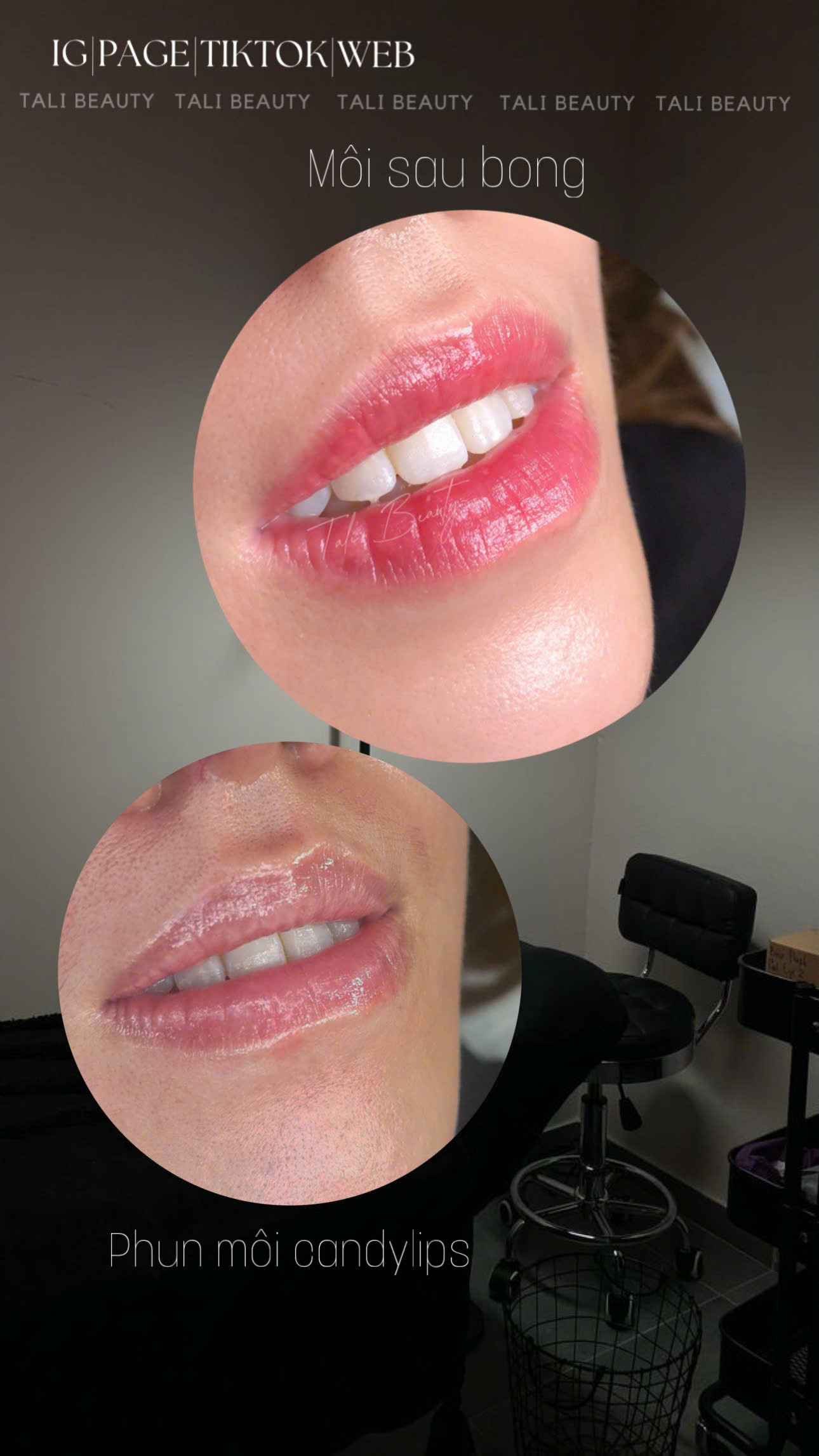 KHÓA HỌC PHUN MÔI L-LIPS CHUYÊN NGHIỆP – KHÓA HỌC ĐỈNH CAO TẠI TALI BEAUTY