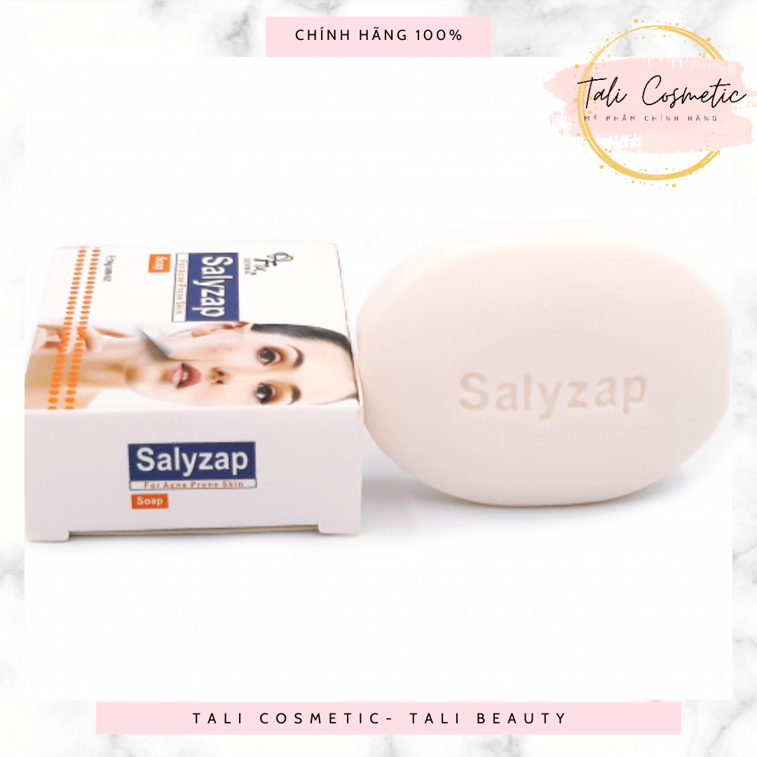 Fixderma Salyzap Soap 75G - Bánh Xà Phòng Đặc Trị Mụn, Giảm Vết Thâm Do Mụn Trứng Cá Và Mụ