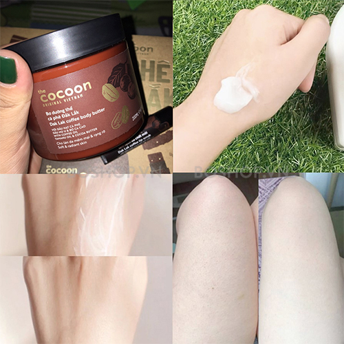 Bơ Dưỡng Thể Cà Phê Đắk Lắk Cocoon 200ml