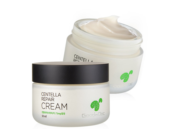 Kem Dưỡng Ẩm Phục Hồi Rau Má GoodnDoc Centella Repair Cream